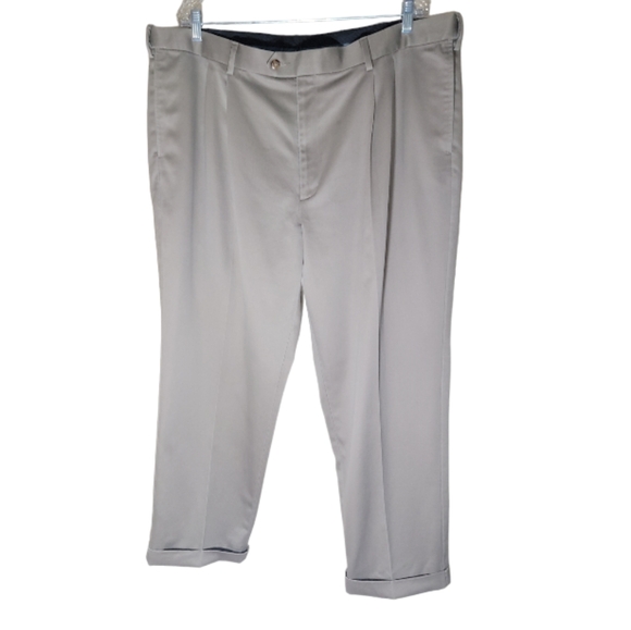 Savane Other - Savane pleated front men cuff leg dress pants size 42